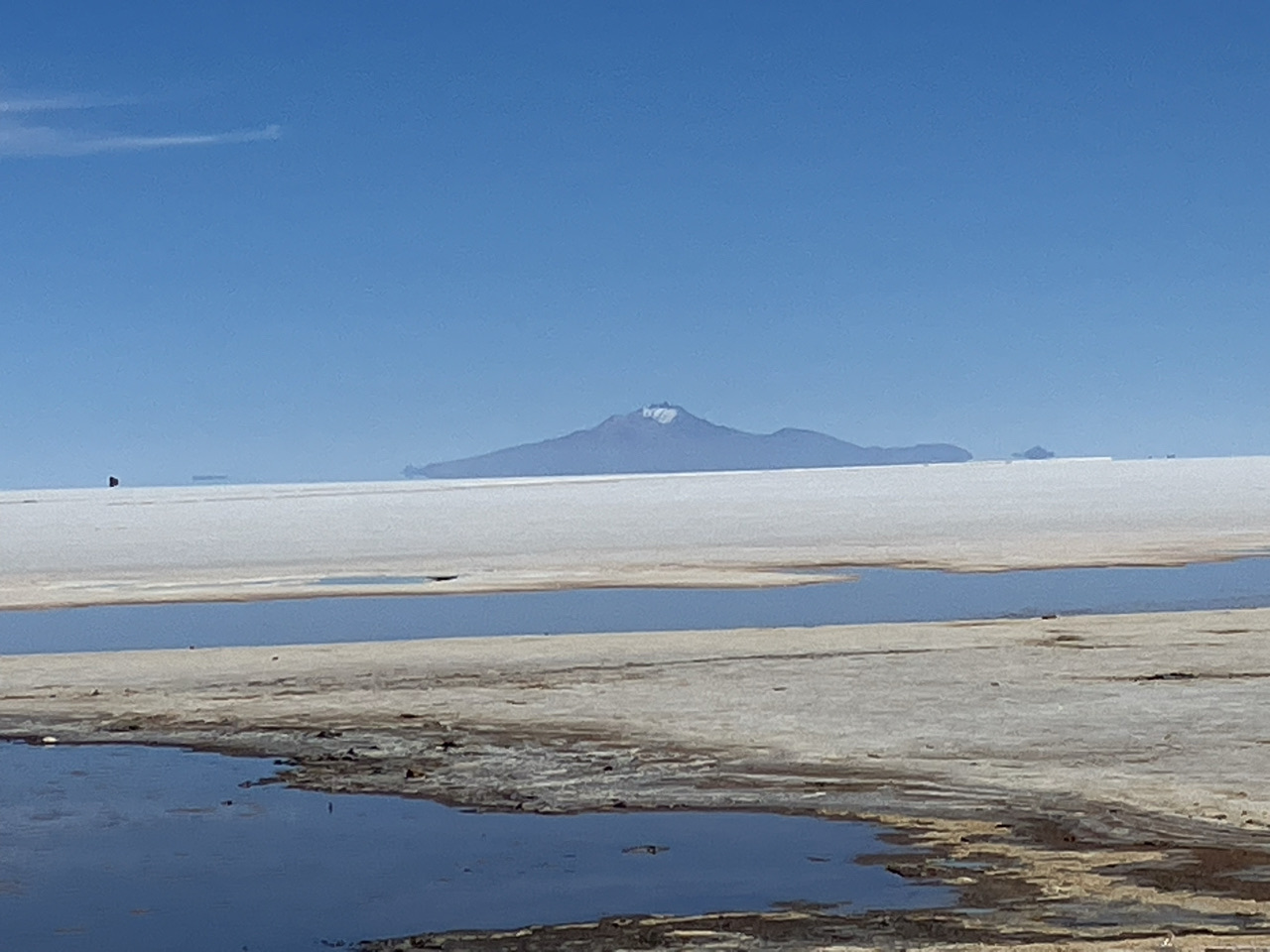 Carnets et photos de voyage Bolivie - etape traversée du Salar d'Uyuni