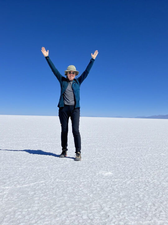 Carnets et photos de voyage Bolivie - etape traversée du Salar d'Uyuni