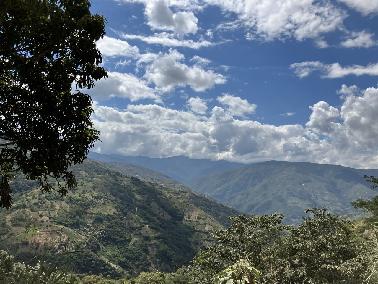 Carnets et photos de voyage Bolivie - étape 16 de Tuni à Coripata, la piste de la montagne