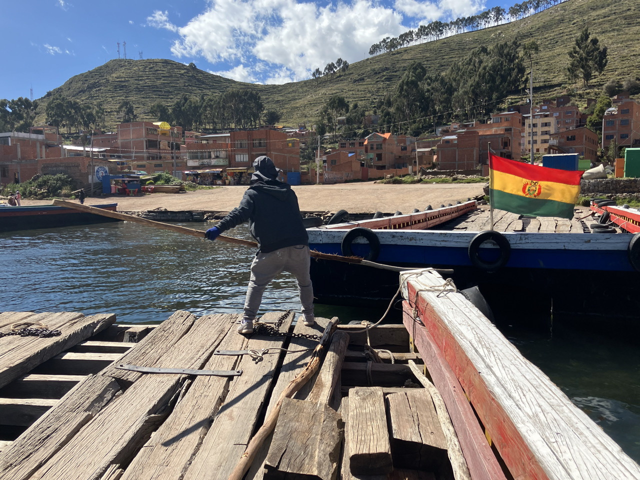 Carnets et photos de voyage Bolivie - étape 14 les chemins incas du lac Titicaca : San Pablo de Tiquina
