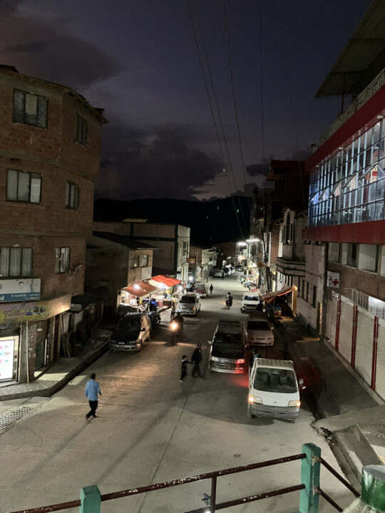 Carnets et photos de voyage Bolivie - Etape 18 : dernière soitée à Coripata