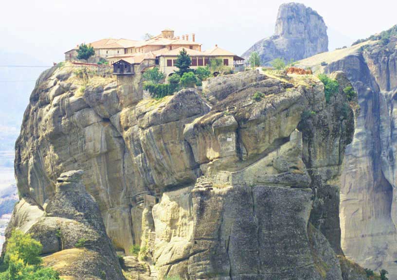 Carnets et photos de voyage Grèce - Les météores : agia-triada