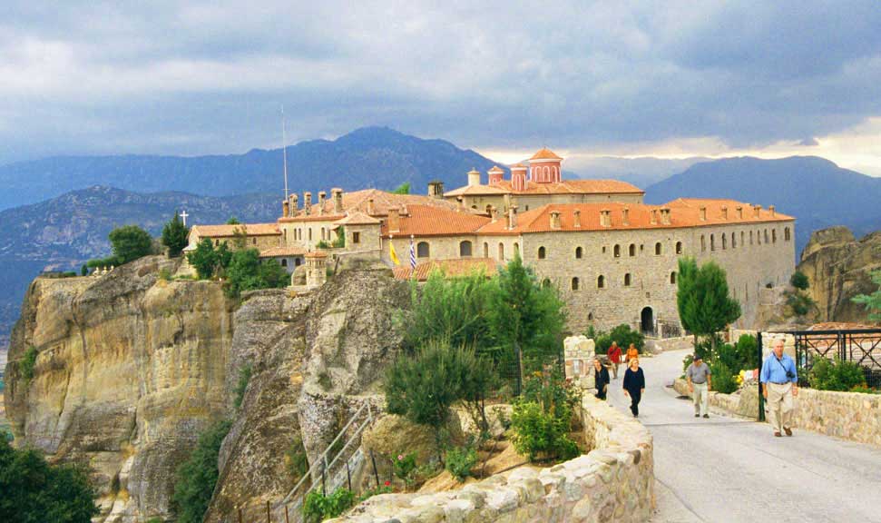 Carnets et photos de voyage Grèce - Les météores : agios-stephanos