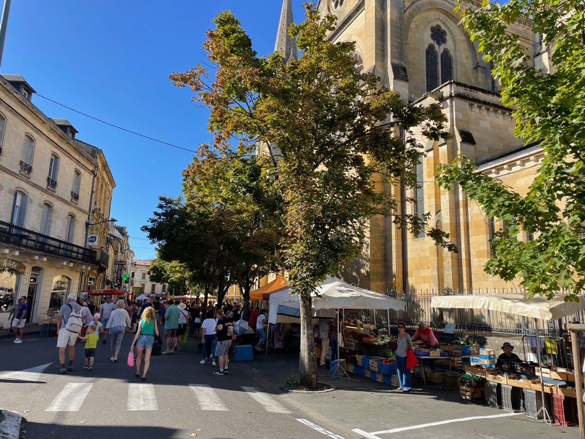 Carnets et photos de voyage France - Escapade Bergerac et la Dordogne : le marché