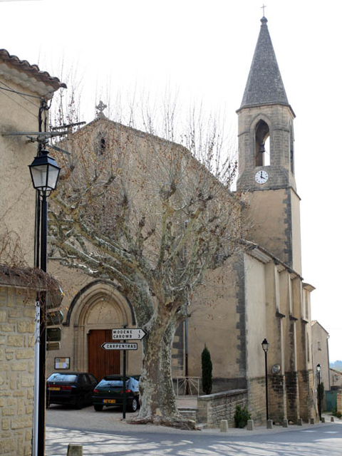 Carnets et photos de voyage - escapade au pieds du mont ventoux : Saint Pierre de Vassols by_JM_Rosier