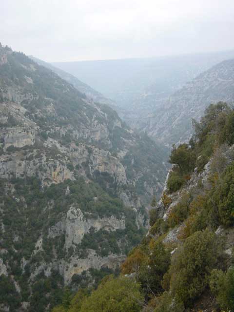 Carnets et photos de voyage - France - Escapade Au pied du Mont Ventoux - les Gorges de la Nesque