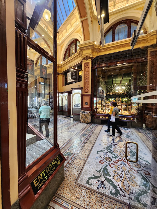 carnets et photos de voyage Australie - Melbourne : Quartier des arcades