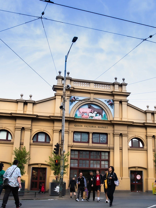 carnets et photos de voyage Australie - Melbourne : Queen Victoria Market