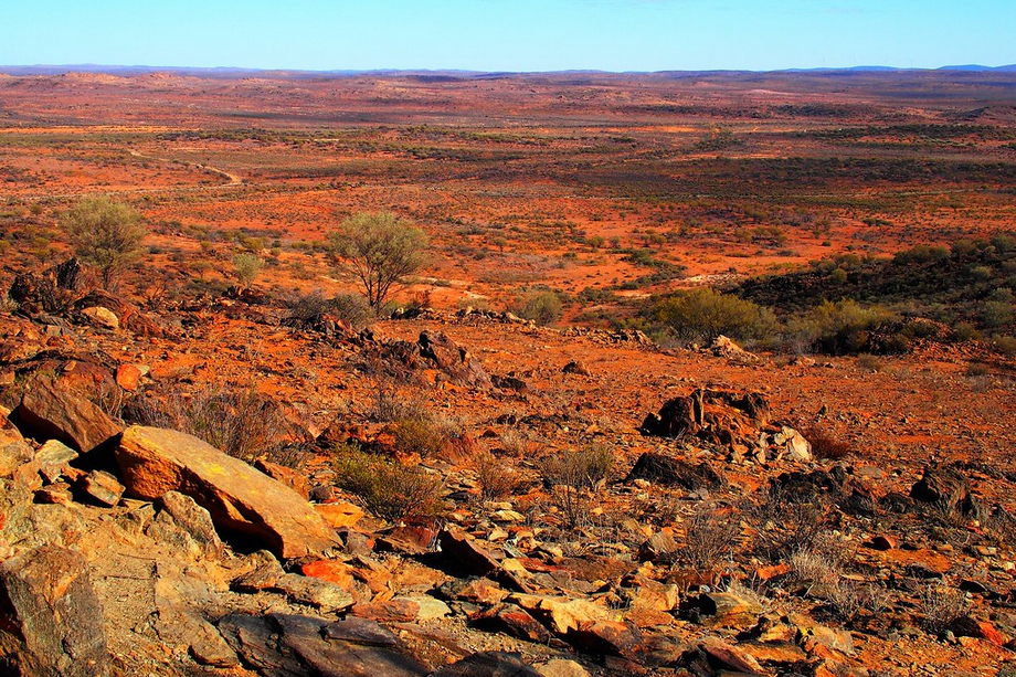 carnets et photos de voyage australie - outback australien vers Broken Hill