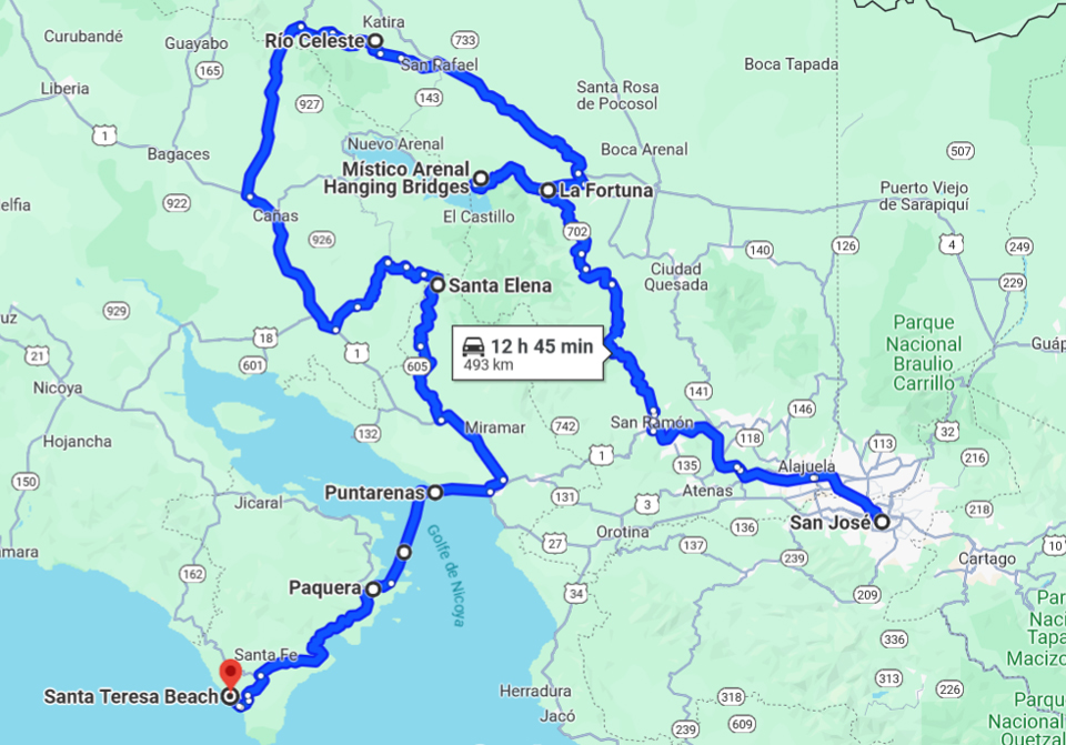 carnets et photos de voyage costa rica - circuits du séjour