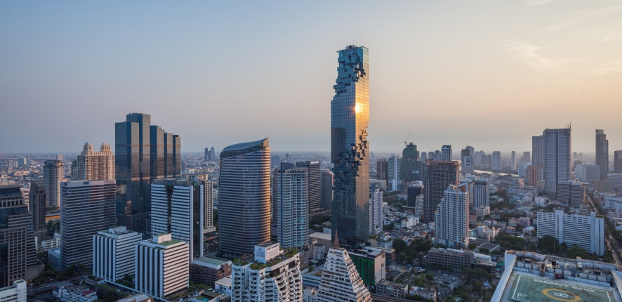 Carnets et photos de voyage Thaïlande - sejour à Banglok, la ville sux multiples grattes ciel