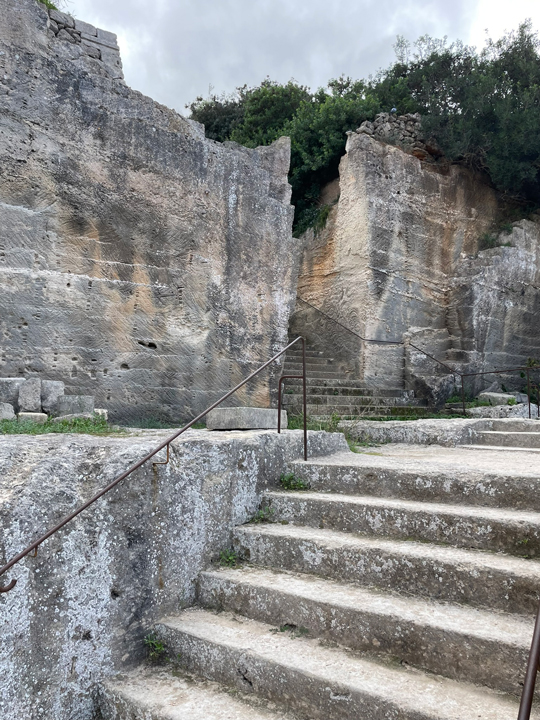 Carnets et photos de voyage - minorque : Carrières de Lithyca Carnets et photos de voyage - minorque : Carrières de Lithyca