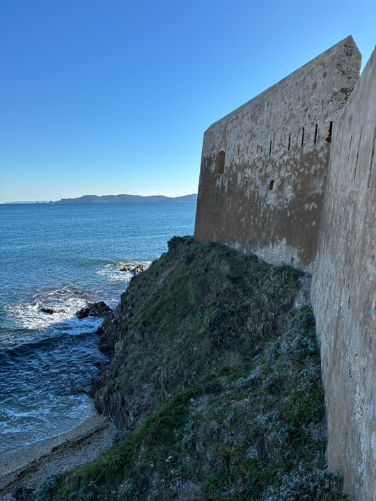 carnets et photos de voyage - escapade Hyeres et la presqu'ile de Gien : Fort du Pradeau