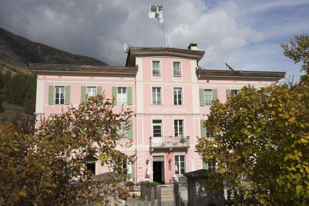 Carnets et photos de voyage Suisse Les Grisons : Hebergement à l'hôtel LINARD