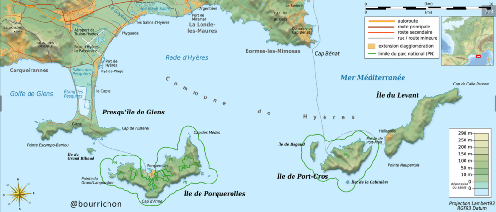 Carnets et photos de voyage - Escapade Hyeres et presqu'ile de Giens - Les Iles d'Or