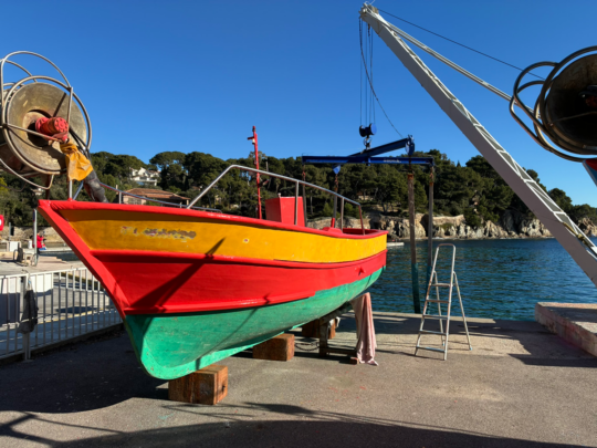 carnets et photos de voyage - escapade Hyeres et la presqu'ile de Gien : le port du Niel