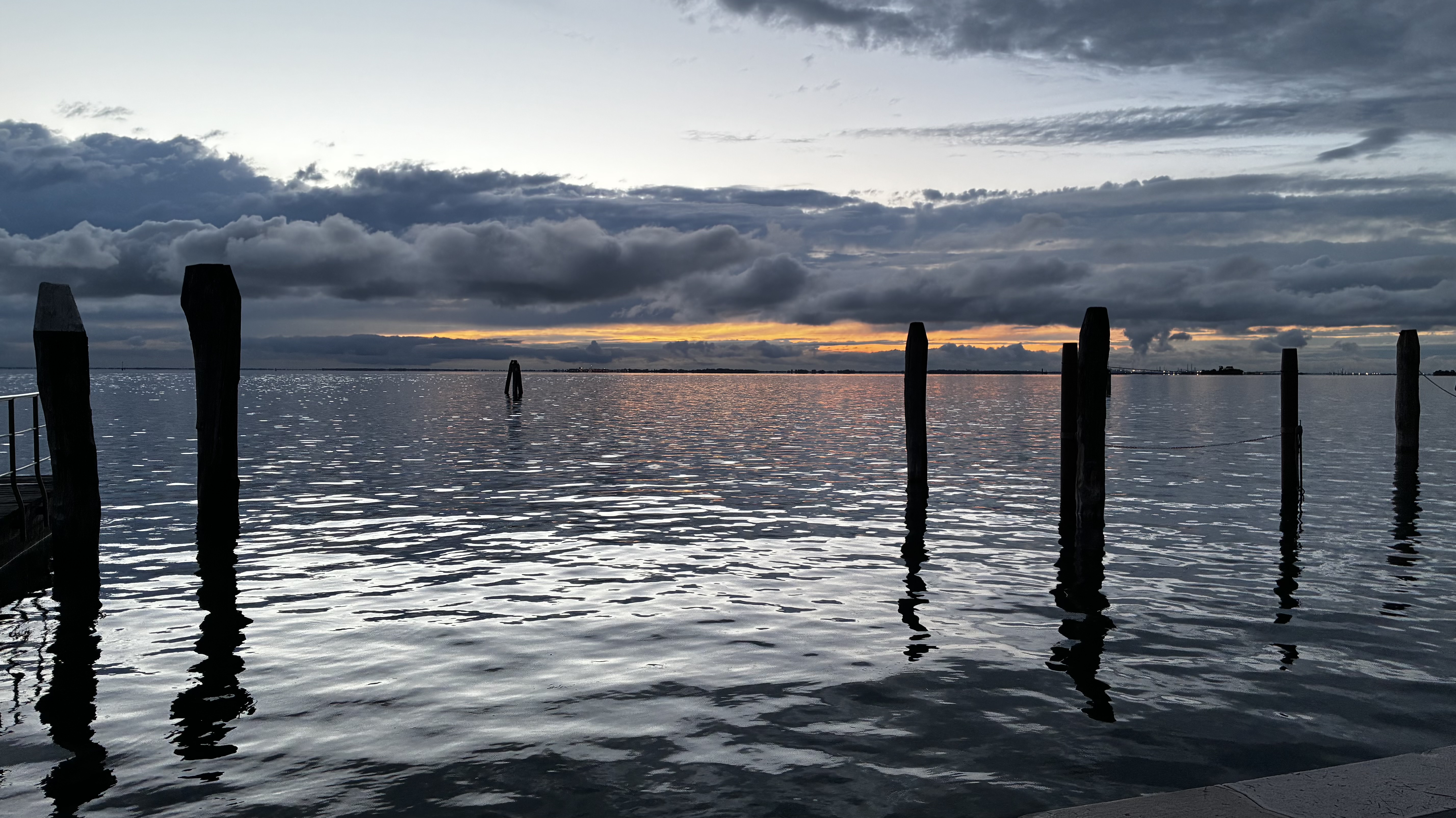 La lagune de PELLESTRINA a Venise